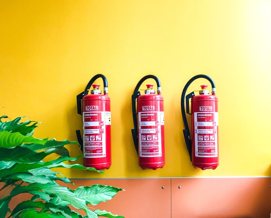 osha fire extinguisher types